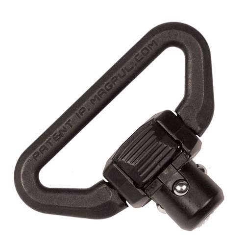 Magpul QDM er en holdbar quick detach sling swivel med lav profil, optimalisert bale for enkel håndtering, og overlegen korrosjonsmotstand.