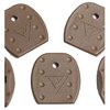 TANGODOWN TACTICAL MAGAZINE FLOOR PLATES FOR GLOCK® BROWN