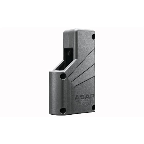 Butler Creek ASAP Universal Single-Stack Magazine Loader gjør det enkelt å lade 9mm til .45 ACP magasiner raskt og effektivt, uten å slite ut tommelen.