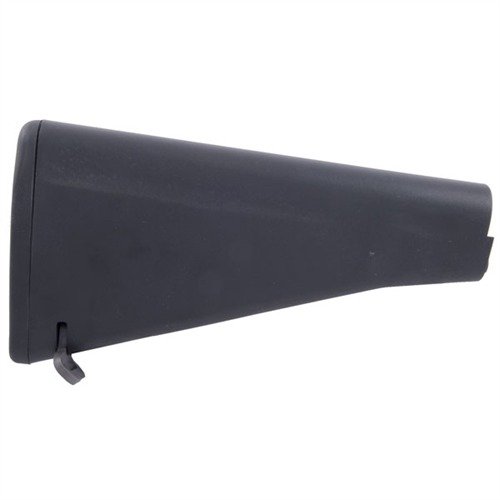 AR-15 STOCK FIXED RIFLE LENGTH fra CAVALRY MANUFACTURING tilbyr Mil-Spec kvalitet, holdbarhet, og en praktisk oppbevaringsrom for nødverktøy og deler.