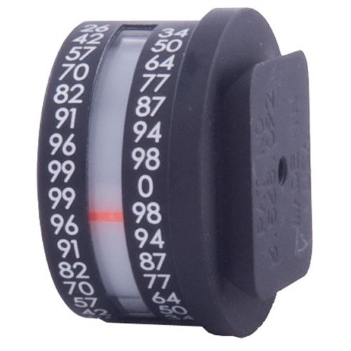 COSINE INDICATOR forbedrer presisjonen når du skyter opp eller ned bakker, med en enkel måling av rifleens nivå og justering for tyngdekraften.