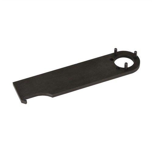 Den solide FOREARM WRENCH fra YANKEE HILL MACHINE CO. gjør det enkelt å stramme handguard barrel nuts til riktig moment, med nothode for presis justering.