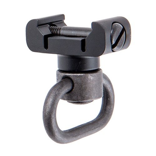AR-15/M16 QD RAIL MOUNT SLING SWIVEL gir optimal balanse og kontroll, reduserer rotasjon og sling-tangling, og festes enkelt på Picatinny eller Weaver.