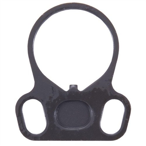 AR-15/M16 Sling Adapter End Plate gir et lavprofil feste for slings, laget av 1018 stål med Parkerized finish, tilgjengelig i ambidextrous og RH konfigurasjoner.