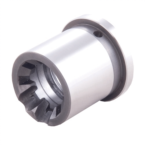 Kvalitets M4 barrel extension laget av 8620 stål med integrerte feed ramps for enkel installasjon og langvarig motstand mot erosjon fra varme gasser.