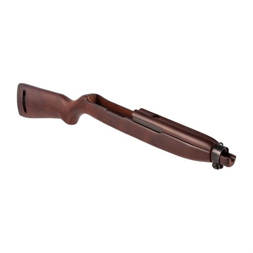 Erstattningskolben for Ruger 10/22® gir en realistisk M1 karabin-look uten modifikasjoner, enkel drop-in passform og laget av europeisk bøk.