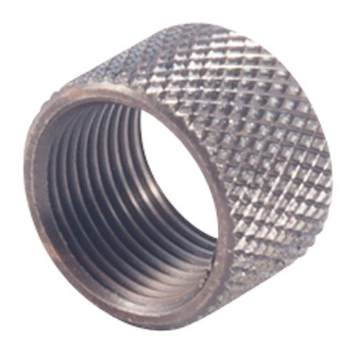 Beskytter din threaded barrel når ingen tilbehør er installert. Laget av 303 rustfritt stål med knurling og svart oksidfinish, passer kun til spesifisert tråd.