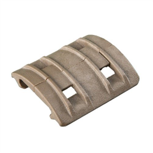 XTM Enhanced Rail Panels gir lavprofil deksler som enkelt festes på 1913 Picatinny rails, med anti-glip tekstur og kabelklips for lys/laser.