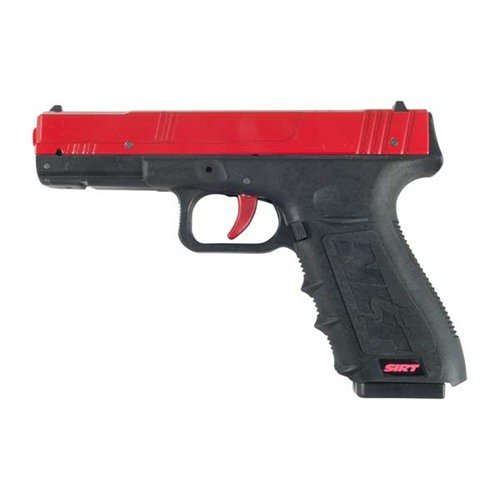 SIRT 110 PRO TRAINING PISTOL simulerer Glock 17/22 med realistisk vekt, auto-resetting trigger, og dual-laser system for effektiv trening uten live ammo.