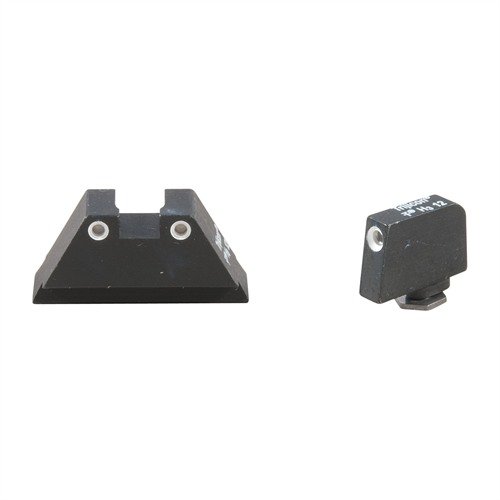 XL TALL OPTIC COMPATIBLE TRIT SIGHTS for Glock® gir deg forbedret sikte med tritium og anti-glare design, perfekt for både suppressed skyting og RMR-bruk.