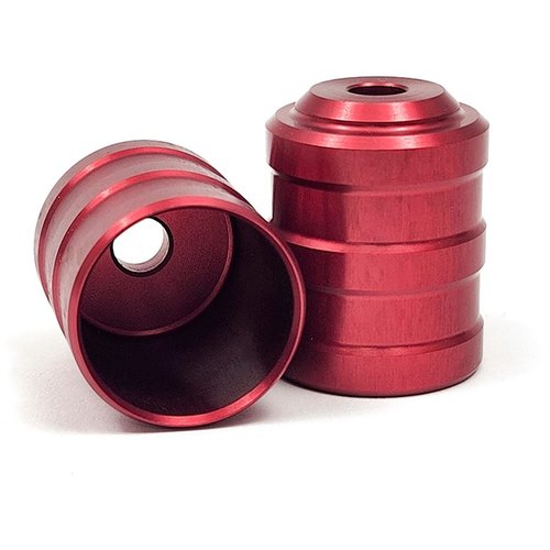 LOW DRAG SHOTGUN FOLLOWERS fra NORDIC COMPONENTS sikrer jevn mating uten binding, laget av aluminium med rød finish, passer de fleste shotgun magasinrør.