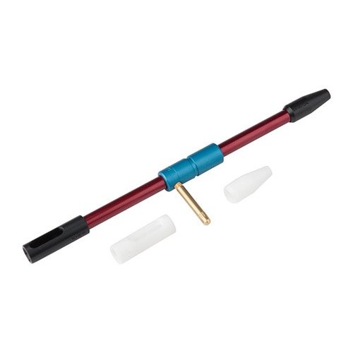 BORE GUIDES fra PRO SHOT PRODUCTS, INC beskytter mot skader fra rengjøringsstang og forhindrer at løsemidler lekker inn i avtrekkergruppen og receiveren.