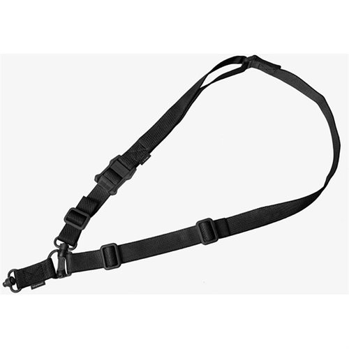 MS4 GEN2 DUAL QD SLING fra MAGPUL gir en allsidig to-til-en punkt sling med Push-Button QD Sling Swivels, perfekt for både front og bak QD festepunkter.