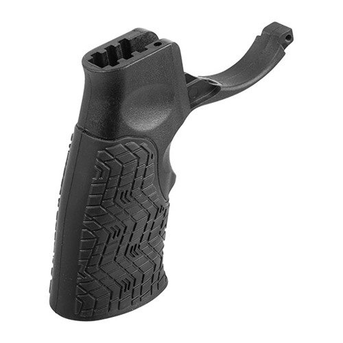 Daniel Defense Pistol Grip gir forbedret komfort og grep med ergonomisk design, innebygd triggerguard og passer til AR15/M16 underreceivere.