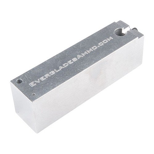 Denne 1911 BARREL HOOD CUTTING FIXTURE fra EVERGLADES AMMO holder løpet i mill vices, noe som gir presise kutt og reduserer tiden for tilpasning av hode.