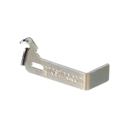 Forbedre din Glock 42/43/43X/48 med denne drop-in trigger connectoren fra GHOST som reduserer avtrekksvekt med 2,5 lbs og eliminerer over-travel.