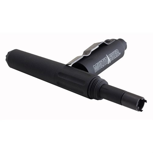 MULTITASKER TWIST er en ultrakompakt verktøykasse som passer i lommen, med 10 bits, pin punch, skraber og justeringsverktøy for enkel vedlikehold av våpen.