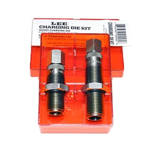Lee Rifle Charging Die er ideell for lading av små riflepatroner med Auto Disk Powder Measure, uten å utvide hylsemunnen. Passer for kaliber 22 til .308 Win.