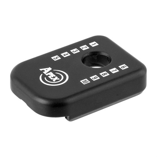 J-Plate er en direkte erstatning for fabrikkens baseplate på Magpul GL9 PMAG, laget av anodisert aluminium for raskere magasinbytter.