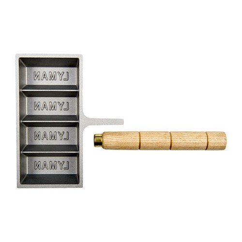 Lyman ingot mould er perfekt for smelting av skrapbly, tømmer ovnen eller blande legeringer, og lager fire enkle, stablebare ingoter på ca. 1 lb.