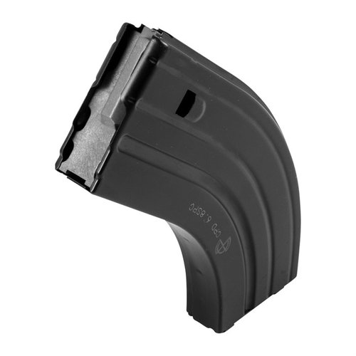 C-PRODUCTS AR-15/M16 6.8 SPC MAGAZINE er laget av slitesterk rustfritt stål, har polymer anti-tilt follower, og sikrer pålitelig mating med en matte svart finish.