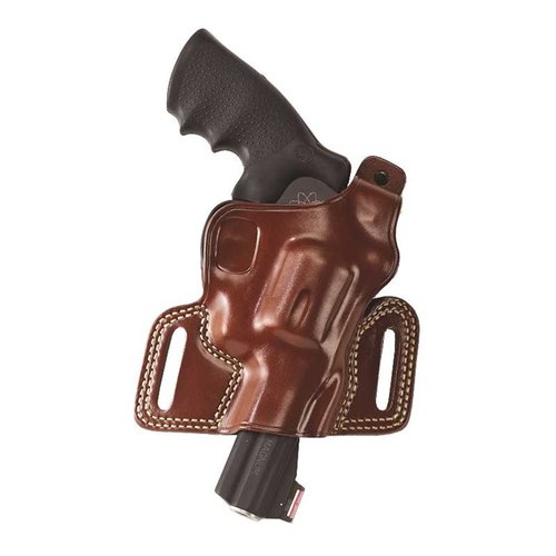 Silhouette holster for Glock® 21 er kompakt, sikker og komfortabel, laget av premium saddle leather, med forsterket tommelbrems og beskyttet avtrekkerguard.