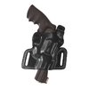 Silhouette™ holster for Glock® 21 er kompakt, sikker og laget av premium saddle leather, med forsterket tommelrem og beskyttet avtrekkerbøyle for trygg bæring.