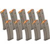 HEXMAG AR-15 SERIES 2 15-RD MAGAZINE GRAY 10-PACK