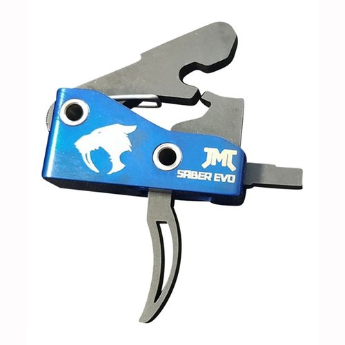 AR-15 SABER DROP IN SINGLE STAGE TRIGGER tilbyr en lett, presis avtrekksvekt på 3.5-4.0 lb, rask reset og enkel installasjon uten finjustering.