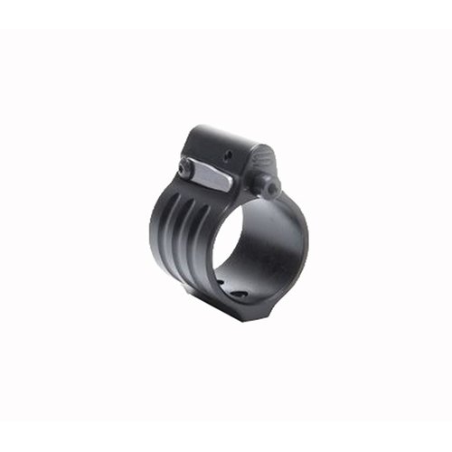 SLR Rifleworks Sentry justerbare gassblokk i stål gir optimal justering av gasssystemet, laget av 4140 stål med QPQ Melonite-finish og to låseskruer.