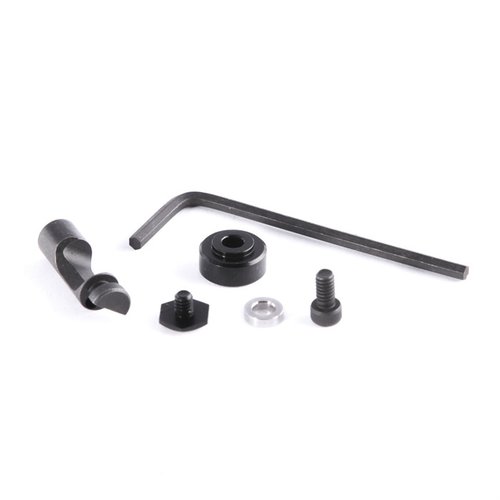 Tandemkross Titan Extended Magazine Release gir enkel tilgang til magasinet uten å endre grep, perfekt for unge og småhåndede skyttere med robust konstruksjon.