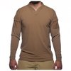 VELOCITY SYSTEMS BOSS RUGBY SHIRT LONG SLEEVE COYOTE BROWN LG