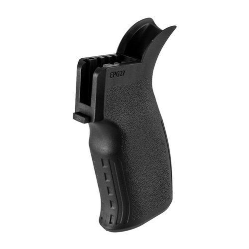 Oppdag EPG27 Engage pistolgrep for AR-15 ✨ med optimal ergonomi og grep. Perfekt for enhåndsskyting og langvarig komfort!