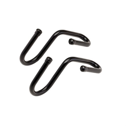 SnapSafe Vehicle Headrest Gun Rack sikrer lange våpen bak hodestøttene, uten å ripe opp, og kan også brukes til å holde bagger og klær.