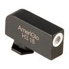 AMERIGLO 0.240"X0.125" GREEN W/WHITE OUTLINE SIGHT FOR GLOCK®