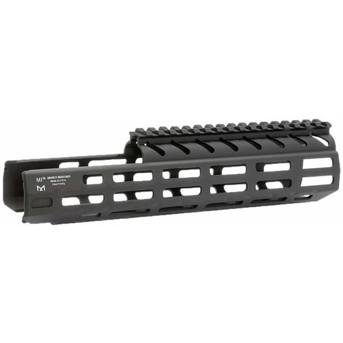 Forbedre din SIG Sauer MPX med Midwest Industries Drop-In Handguard; aluminium, M-LOK-fester og svart hard-anodisert finish i lengder fra 4.5 til 14 tommer.