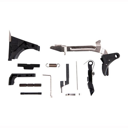 Lone Wolf Poly80 Spectre Compact Completion Kit gir deg alt du trenger for enkel og rask fullføring av Polymer80 Spectre Lower for 9mm eller 40 S&W.