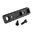 VICTOR COMPANY USA TITAN 10/22 MINI PICATINNY RAIL DIRECTTHREAD ALUMINUM BLK