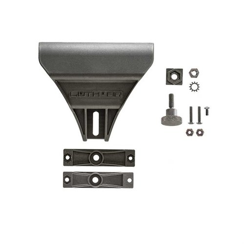 Luth-AR MBA-2/MBA-4 Cheek Piece Assembly gir ekstra høyde til din MBA-2 eller MBA-4 stokk, og inkluderer alt nødvendig tilbehør for enkel montering.