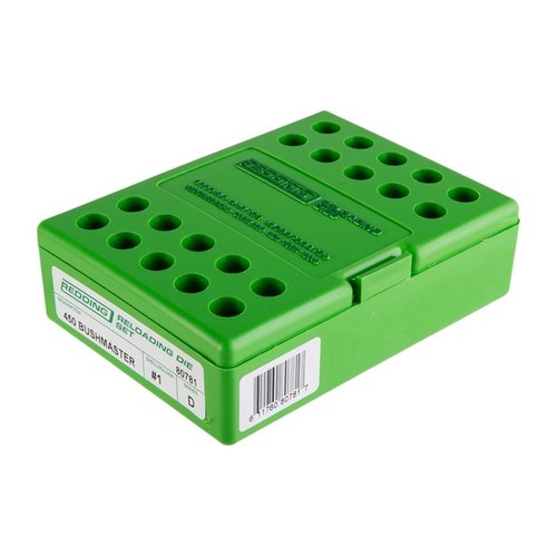 Redding 450 Bushmaster tre-diesett gir full lengde resizing, nakkeutvidelse og presis kuleplassering for optimal ytelse og pålitelighet.