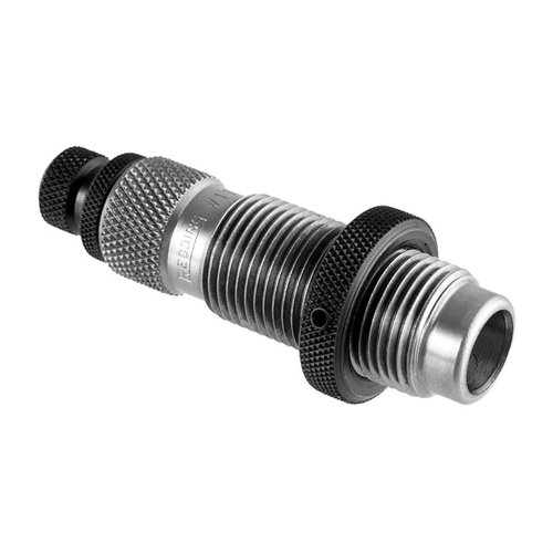 Redding Premium Handgun Expander Die gir jevn bullet seating, perfekt justering og mindre sjanse for å skjære bly, noe som forbedrer presisjonen.