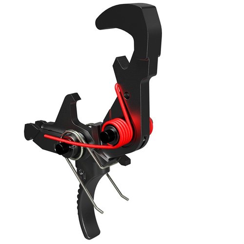 Hiperfire EDT-triggerne gir en jevn, konsistent avtrekksvekt på 4,5 eller 5,5 lbs, med rask reset og selvrensende design for optimal pålitelighet.