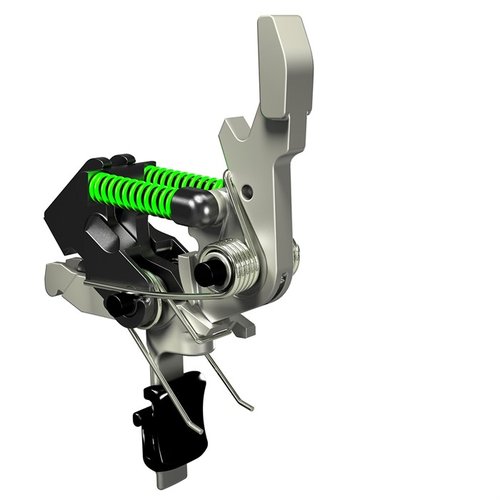 Hipertouch® trigger gir en jevn, lett avtrekksvekt med 2 valgbare fjærer, rask reset og 35% mer hammerkraft for bedre presisjon og kontroll.