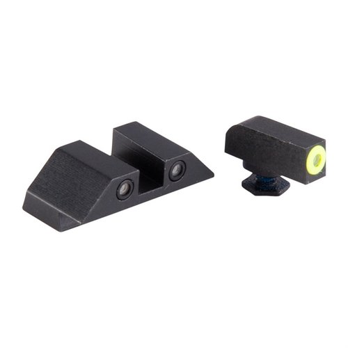 Perfect Dot nattkikkertsikter for Glock® gir overlegen synlighet med 30% mer Tritium, robust design og flere tilpasningsmuligheter for optimal presisjon.