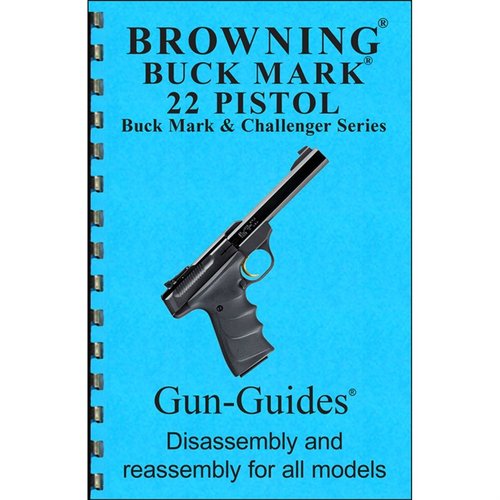 Browning Buckmark Assembly og Disassembly Guide gir detaljerte instruksjoner og deler, samt tips for vedlikehold av din rimfire pistol.