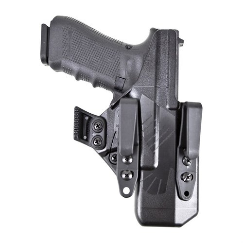 Eidolon holster for Glock® G17 gir deg maksimal komfort og skjuling, med tilpassede festepunkter for tilbehør og 1,5