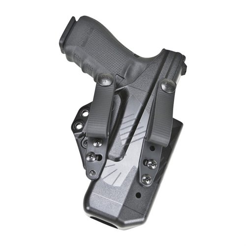 Eidolon holster for Glock G17 tilbyr optimal komfort og skjult bæring med tilpasset passform, glatte overflater og festepunkter for tilbehør.