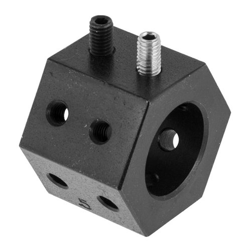 HEX triple dimple jig kombinerer 3 jigs i ett verktøy, laget av 1045 carbon steel, varmebehandlet, med svart sinkbelegg og presise hull for enkel drilling.