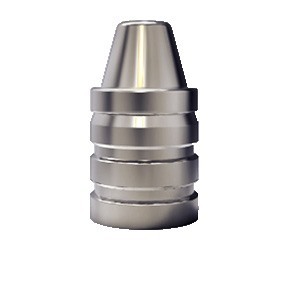 LEE PRECISION 2 CAVITY PISTOL BULLET MOLDS for 38 caliber gir deg raske og presise støpinger med CNC-maskinerte former og inkluderer håndtak og sprueplate.