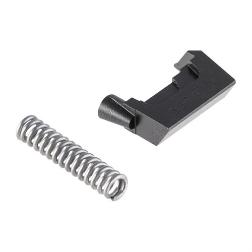 Apex Failure Resistant Extractor for Glock gir bedre pålitelighet med et robust design, laget av høykvalitets rustfritt stål, for 9mm Glock modeller.